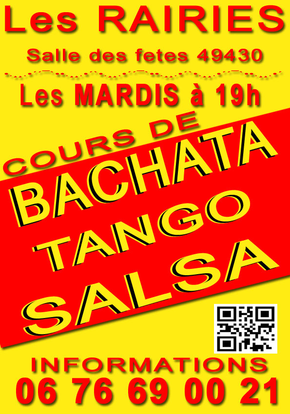 Cours de bachata et salsa